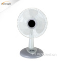 Ventilador de mesa eléctrico personalizado de 16 pulgadas kaidi ventilador de mesa de bajo ruido interior 220 v ventiladores de mesa de pedestal con base cuadrada blanca con temporizador